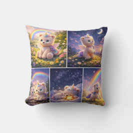 Eenhornige teddybeer kussen/ babyslaapkamer decora kussen