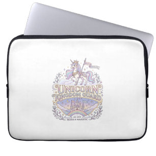 Eenhornige Zwervers Eenhornige Cadeau Idee Vector  Laptop Sleeve