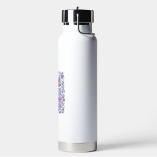 Eenhornkristal Genezing Eenhorn Cadeau Idee Vector Waterfles
