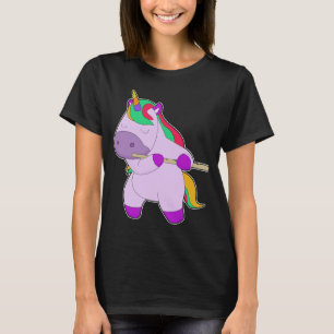 Eenhornmuzikant Fluitmuziek T-shirt