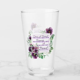 Eenmaal een vriendenglas glas