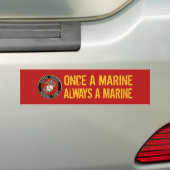 Eenmaal een zee bumpersticker (Op auto)