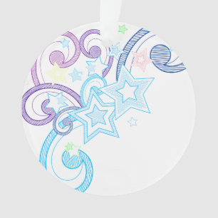 Eenmaal op een afspeelster ornament