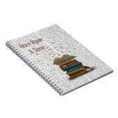 Eenmaal op een tijdboekje notitieboek (Rechterzijde)