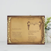 Eenmaal op een Time Wedding-programma (Staand voorkant)