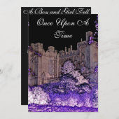 Eenmaal op een trouwe uitnodiging (Voorkant / Achterkant)