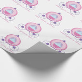 Eenmaal op tijd cadeaupapier (Hoek)