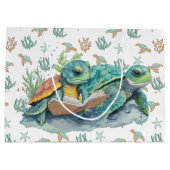 Eenmaal op tijd groot cadeauzakje (Achterkant)