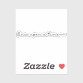 Eenmaal op tijd sticker (Vel)