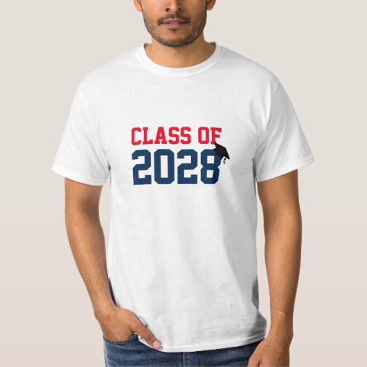 eenmaal per jaar tot aan het afstuderen shirt (Voorkant)