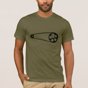 EENMALIGE SNELHEID FIXIE CHAIN FREEWHEEL BIKE T-SH T-SHIRT