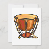 Eenmalige trommeluitvindingen kaart (Voorkant)