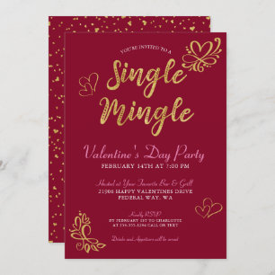 Eenmalige Valentijnsdag Kaart