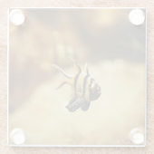 Eenmansband Glazen Onderzetter (Achterkant)