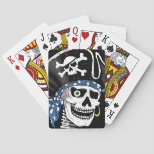 Eenoige Pirate Skull Pokerkaarten
