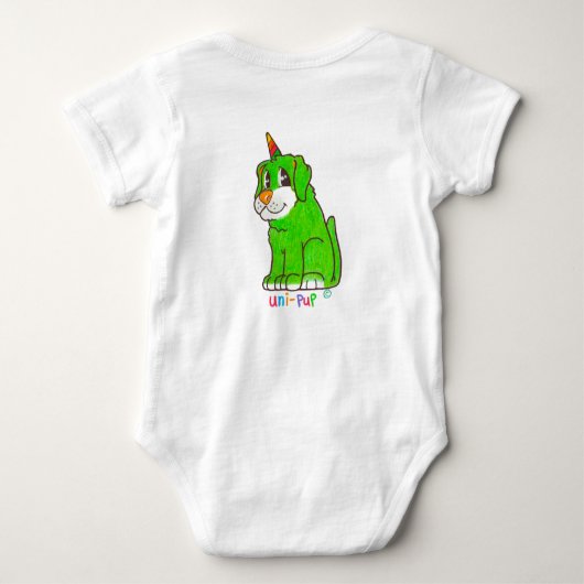 eenpitter romper (Achterkant)