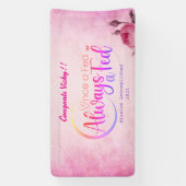 Eens een Fed altijd een Fed Spandoek (Verticaal)