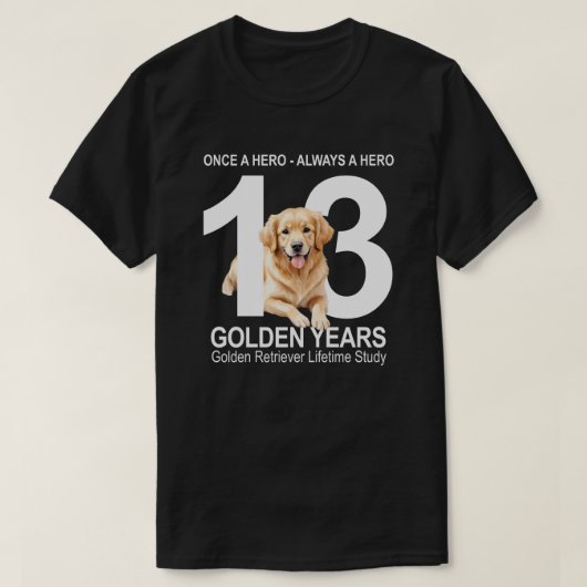 Eens een held, altijd een held - donker t-shirt (Design voorkant)