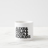 EENS HIER WAREN WE mok VAN espresso (Voorkant)