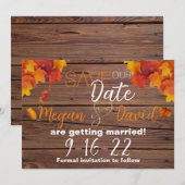 Eens Verliefd Red De Datum Save The Date (Voorkant / Achterkant)