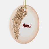 éénvleugelige engel keramisch ornament (Rechts)