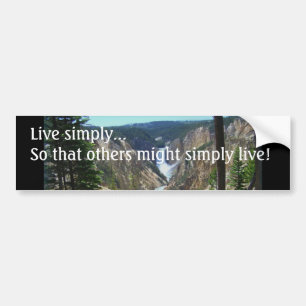 Eenvoud Bumpersticker