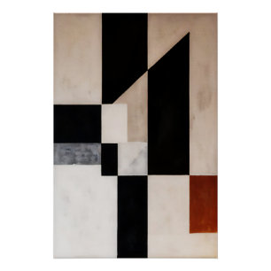 Eenvoud en harmonie perfect poster