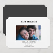 Eenvoud Save The Date (Voorkant / Achterkant)