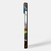 Eenvoudig aangepast 9 Foto Collage Modern Aangepas Case-Mate iPhone Case (Achterkant / Links)