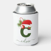 Eenvoudig aangepast, aangepast kerstfeest blikjeskoeler (Blikje Achterkant)