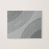 eenvoudig aangepast BLACK mandala monogram voeg jo Legpuzzel (Horizontaal)