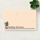 Eenvoudig aangepast Plant Post-it® Notes (Kantoor)