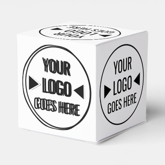 Eenvoudig aangepaste zakelijke Logo Bedankdoosjes (Achterkant)