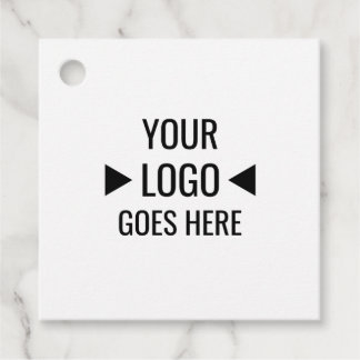 Eenvoudig aangepaste zakelijke Logo Bedankjes Labels