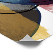 Eenvoudig Abstract modern Print Poster (Hoek)