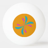 Eenvoudig Abstract vluchtplatform voor vlinders Pingpongballen (Voorkant)