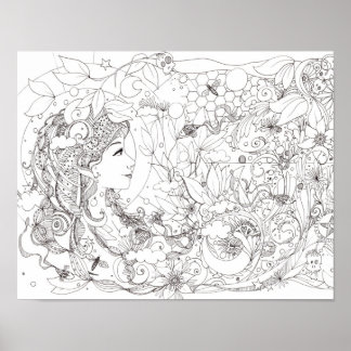 Eenvoudig afdrukken in poster