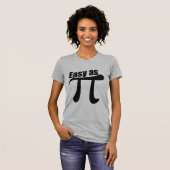 Eenvoudig als Pi T-shirt (Voorkant volledig)