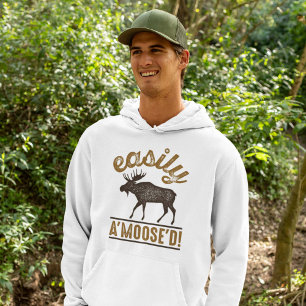 Eenvoudig A'Moose'D Hoodie