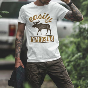 Eenvoudig A'Moose'D T-shirt