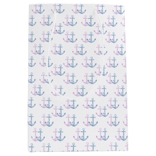 Eenvoudig Anchor Duo! Medium Cadeauzakje (Voorkant)