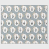 Eenvoudig Baby shower Cadeaupapier (Vlak)