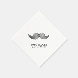 Eenvoudig Baby shower Servetten