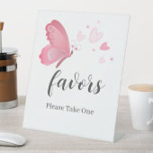 Eenvoudig babybaasje reclamebord met voetstuk (Insitu)