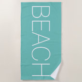 Eenvoudig beachy Beach Towel Strandlaken (Voorkant)