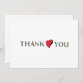 Eenvoudig bedankt (Voorkant / Achterkant)