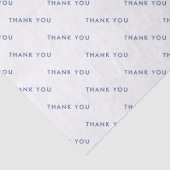 Eenvoudig bedankt beige Blue Packaging Business Tissuepapier (Detail)