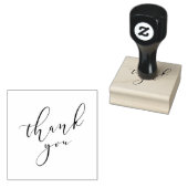 Eenvoudig bedankt dat je de rubberstempel hebt ged rubberstempel (Gestempeld)