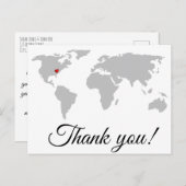 Eenvoudig bedankt voor de Briefkaart (Voorkant / Achterkant)