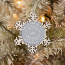 Eenvoudig Bedrijf Logo Naam Merry Christmas Silver
